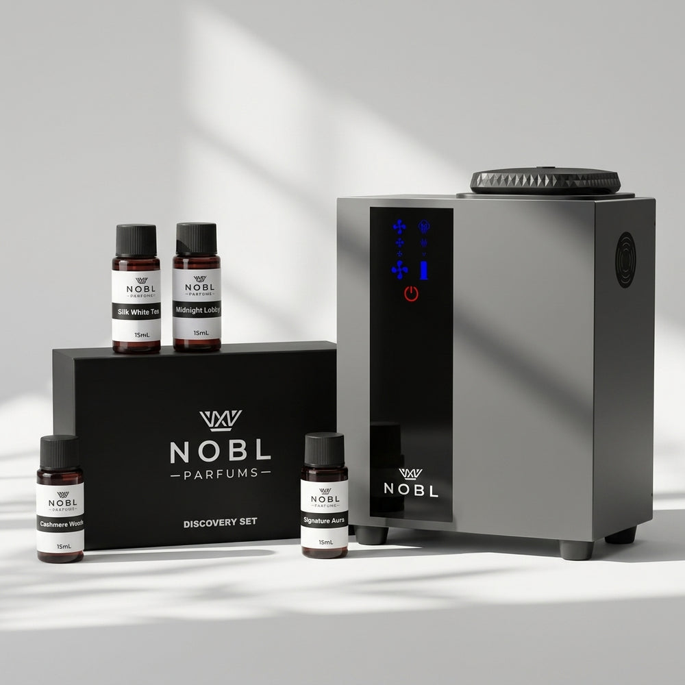 Grand 300™ Discovery Set Bundle – Smart Diffuser + 4 x 15ml Oils